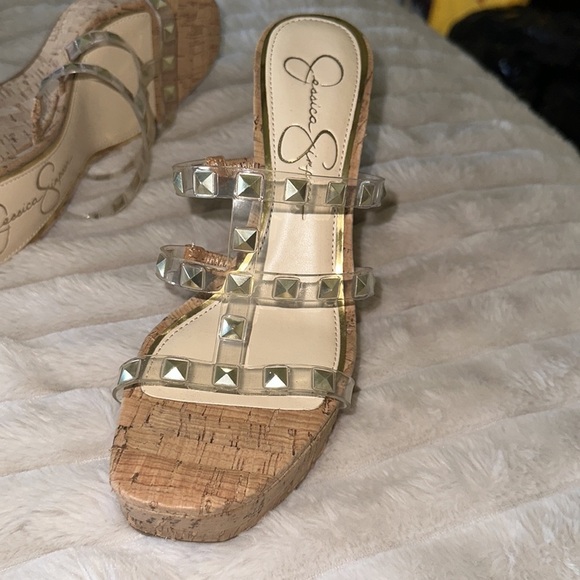 Size 7 Jessica Simpson platform, wedge - Picture 2 of 4